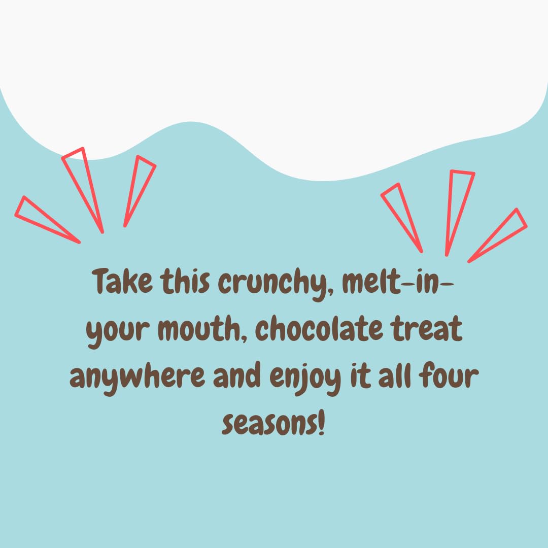 G-BOX Freeze Dried Ice Cream Sandwiches, Vanilla Flavor, 7 OZ, Air-tight Sealed, Ideal for Camping and Outdoor Activities