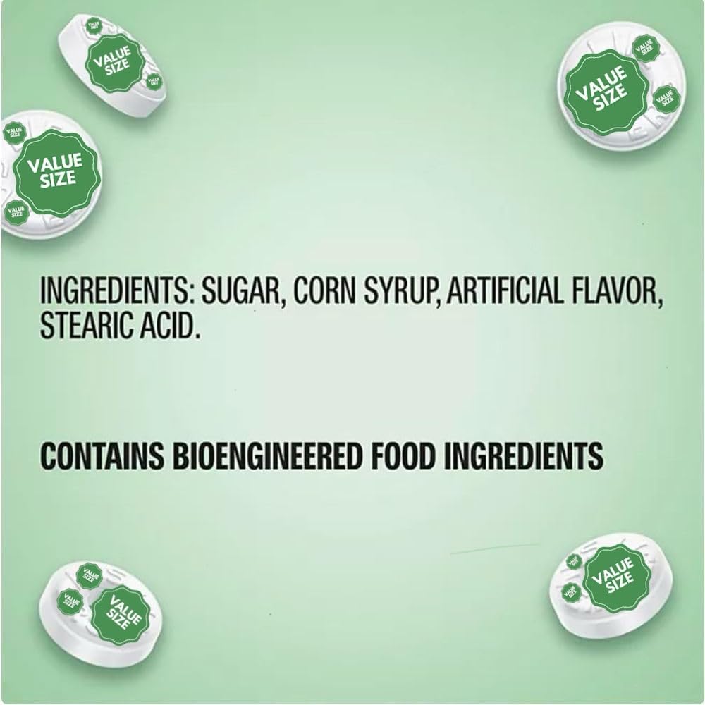 LifeSave Wint O Green Individually Wrapped Mints, 3.5 lbs Bag w/A Storage Bag