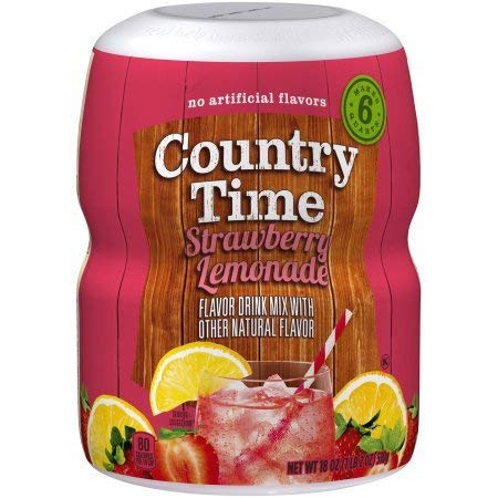 Country Time Strawberry Lemonade Drink Mix - Pack of 2