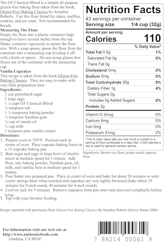 Authentic Foods Gluten Free Classical Blend - 3 lbs