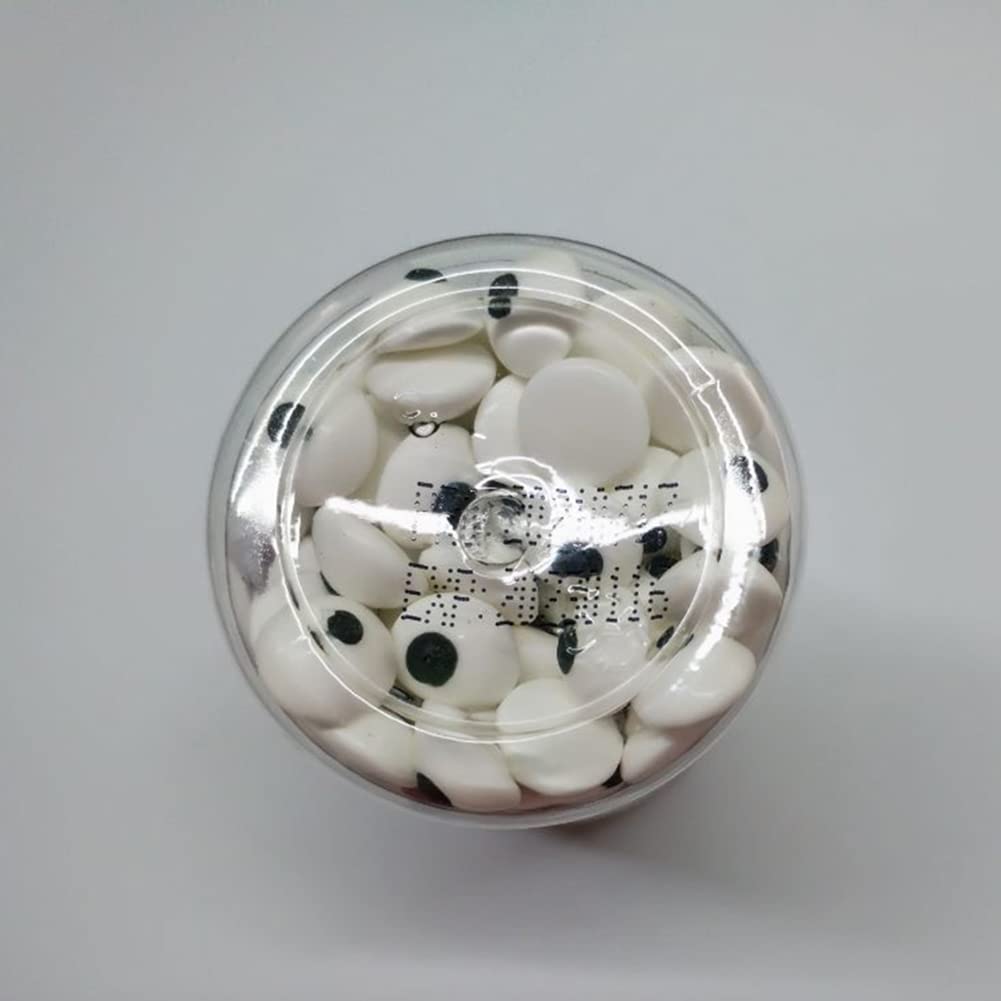 2 Bottles Candy Eyes Eyeballs Cake Cupcake Toppers Edible Eyes For Decorating, Two Size Mixed - Halloween, Christmas, Easter, And Edible Art Project Candy Decorations