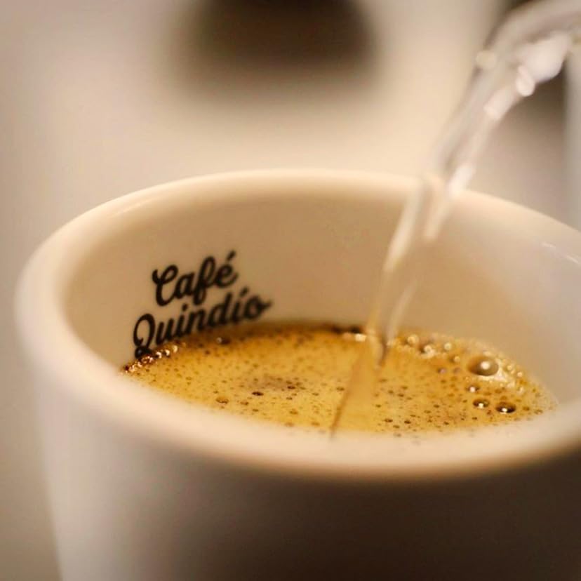 Cafe Quindio Decaf Ground Coffee, 100% Colombian Medium Roast (12 Oz / 340G)