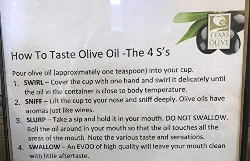 Texas Hill Country Olive Co Extra Virgin Olive Oil - Cold Pressed Gourmet Oil - 16.9 Fl Oz