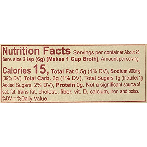 ORRINGTON FARMS Chicken Flavored Granular Base, 6-Ounce (Pack of 6), Cream