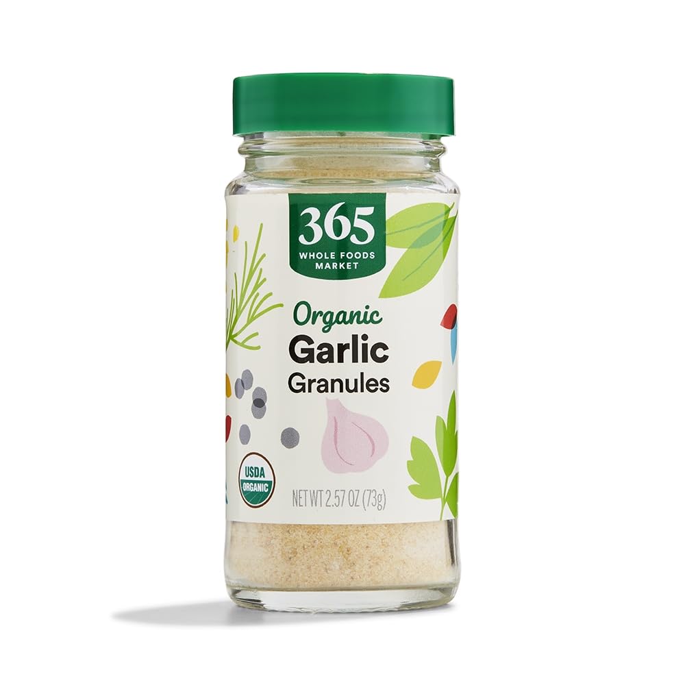 365 by Whole Foods Market, Organic Garlic Granules, 2.57 Ounce