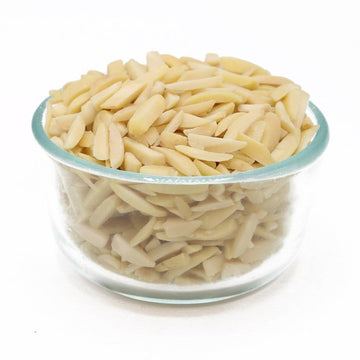 C.J. Dannemiller Blanched Almonds, Bulk 25 Lb Box, Slivered Raw Almonds Perfect For Baking And Cooking