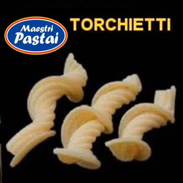 Maestri Pastai, Torchietti Italian Pasta ''Little Torches'' (Special ''Series 42''), Superior Taste & Texture, Premium Quality I