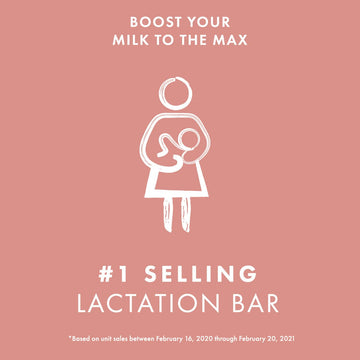 Boobie Brands Superfood Oatmeal Chocolate Chip Lactation Bar - Vegan, Gluten-Free, Dairy-Free, 12 Pack