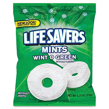 Lifesavers Wintogreen Peg 6.25Oz