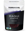Terrasoul Superfoods Organic Maqui Berry Powder 4 Oz Freeze-Dried Antioxidant-Rich Superfood for Smoothies Desserts and Immune Support