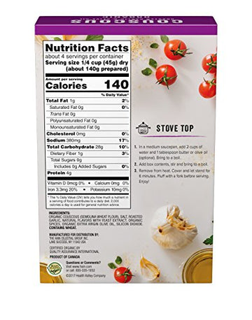 Casbah Couscous, Roasted Garlic & Olive Oil, 7 Oz