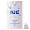 Belinlen 100 Pack 10 Lb. Plastic Drawstring Ice Bags 12 X 21 Inch Heavy-Duty Plastic Ice Bags With Plastic Drawstring (2Mil Thic