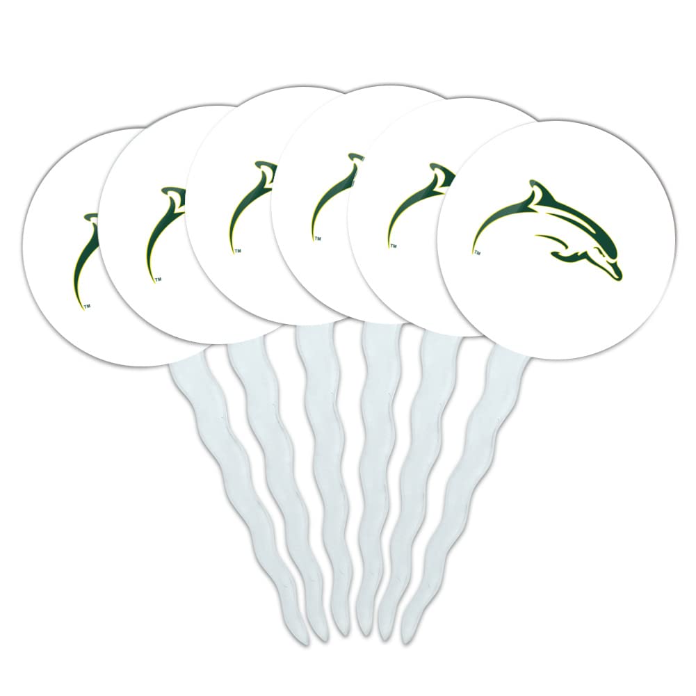 Le Moyne College Secondary Logo Cupcake Picks Toppers Decoration Set of 6