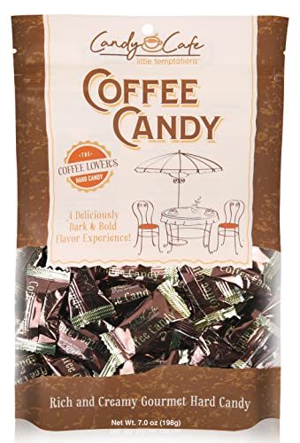 Candy Shop Coffee Candy, Rich And Creamy Gourmet Hard Candy In Resealable Bag (Coffee, 7 Oz)