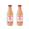 Patsys Split Channa (Chick Peas or Garbanzo) Salted - 16oz (Pack of 2) - Trinidad & Tobago Snacks