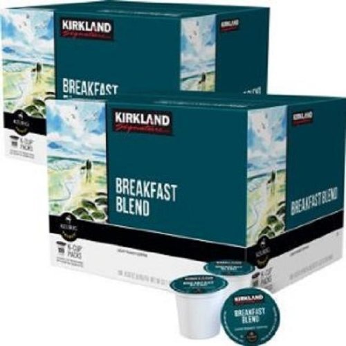 KIRKLAND Breakfast Blend Coffee Pods for Keurig Brewer, Caffeinated, 25 Count