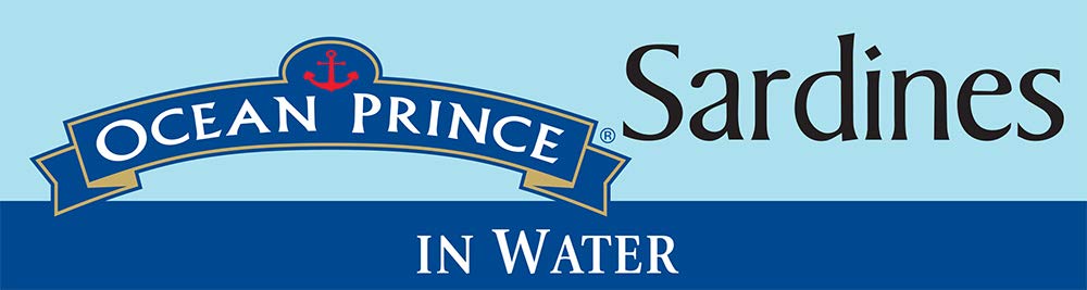 Ocean Prince Sardines in Water 4.25-Ounce Cans (Pack of 12) (packaging may vary)