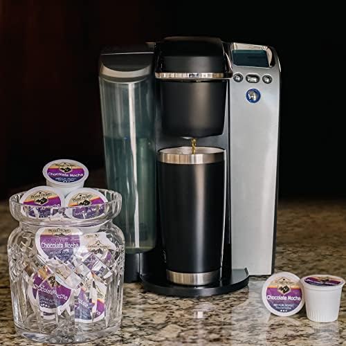 Roast Ridge Single Serve Coffee Pods For Keurig K-Cup Malt-Inspired, Chocolate Mocha, Medium Roast, 100 Count