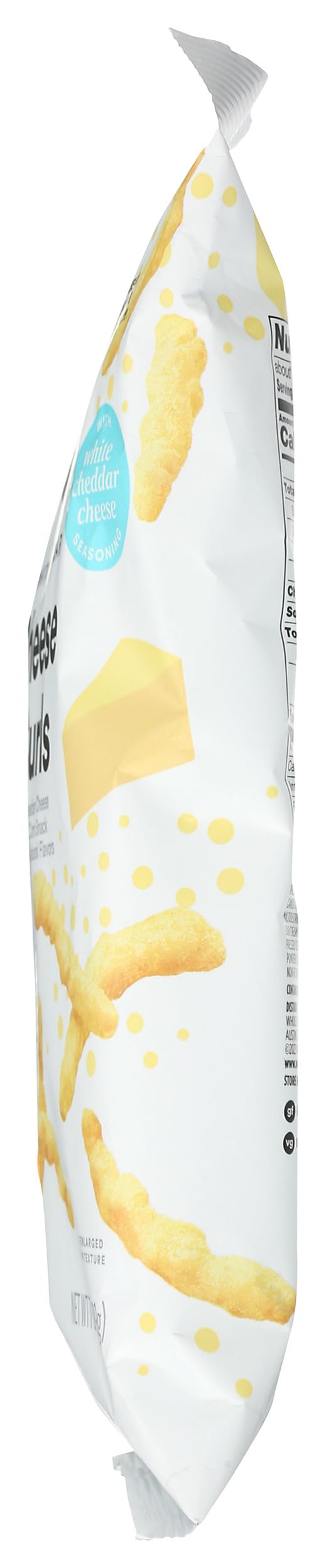 365 by Whole Foods Market White Cheddar Cheese Curls, 7 Ounce Pack