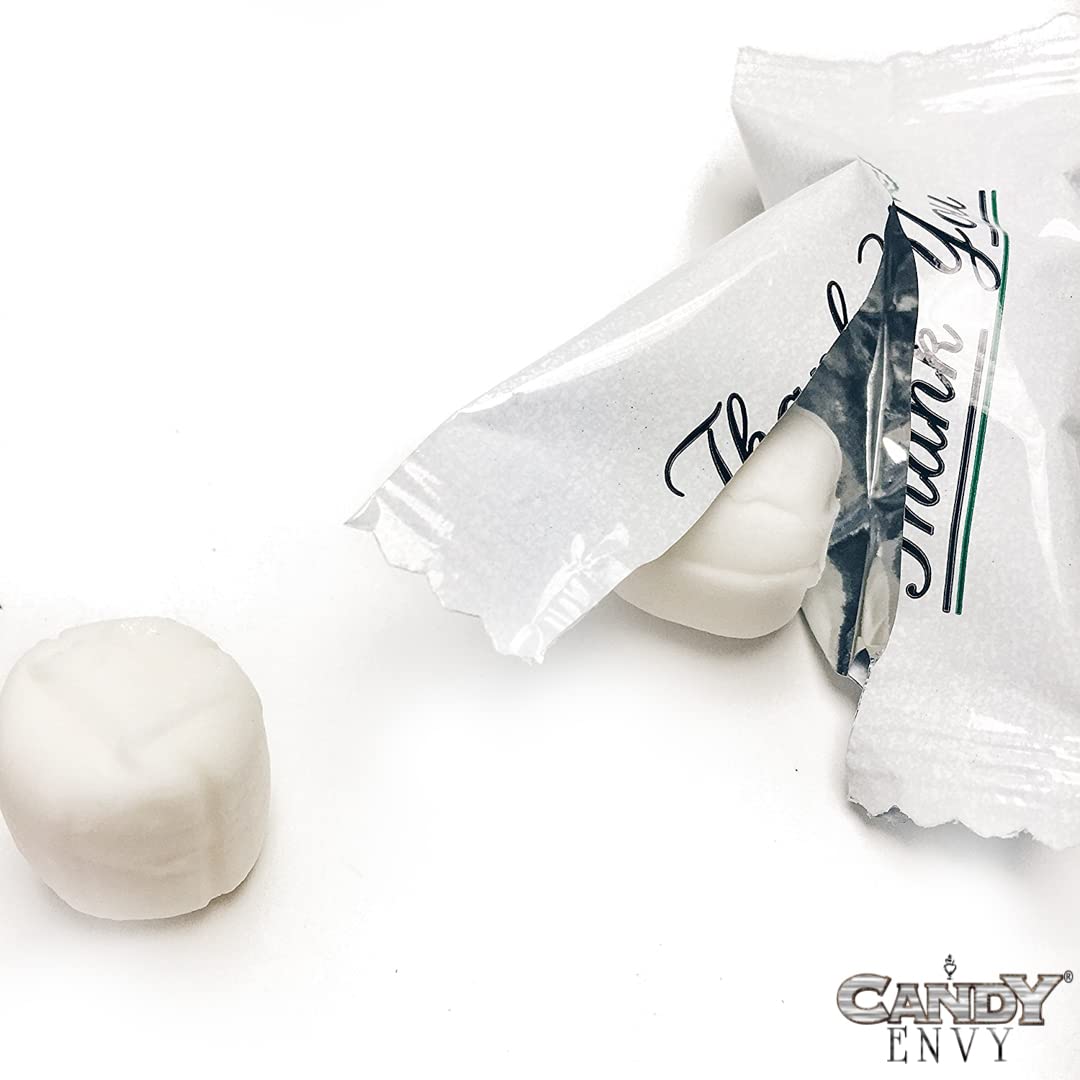 Candy Envy - Thank You Buttermints - 13 Oz. Bag - Approximately 100 Individually Wrapped Mints