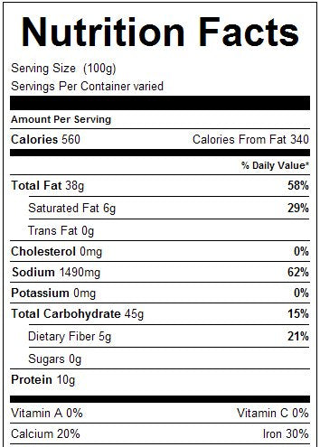 Sweetgourmet Narrow Salted Sesame Sticks | 2 Pounds