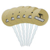 Lindenwood University Secondary Logo Cupcake Picks Toppers Decoration Set of 6