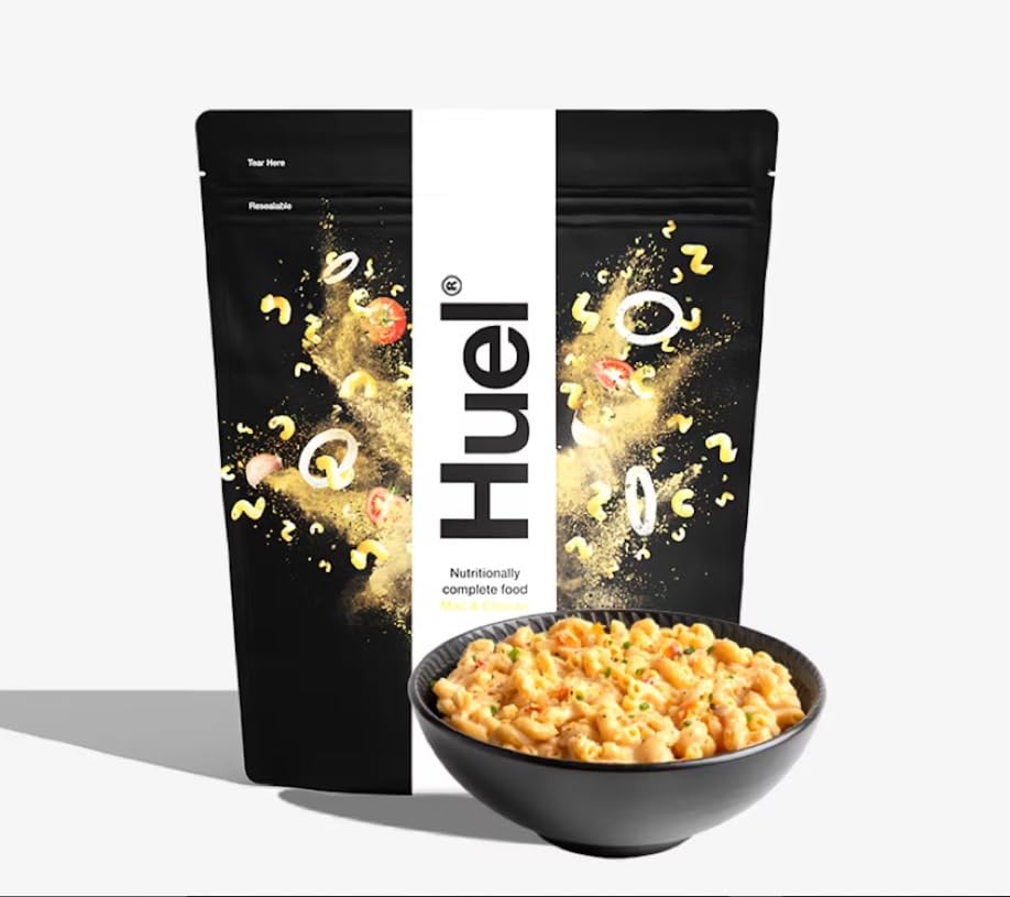 Huel Hot And Savory Instant Meal Replacement - Chickn And Mushroom Pasta - 14 Scoops Packed With 100% Nutritionally Complete Foo