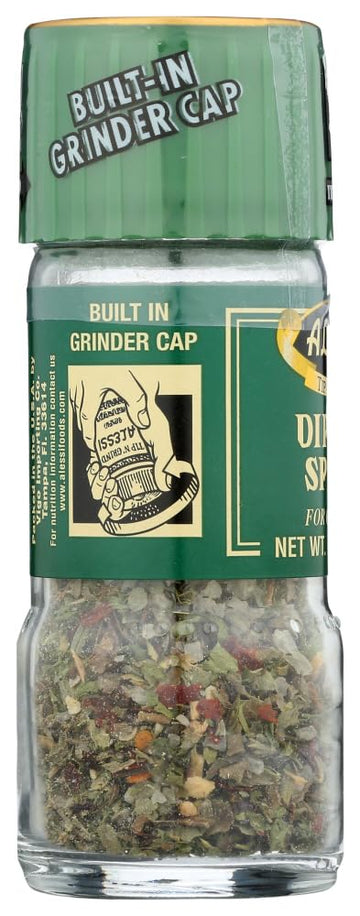 Alessi Herb & Seasoning Grinder, Dipping Spices For Olive Oil, Tip N' Grind (Garlic, 0.76 Ounce (Pack Of 1))