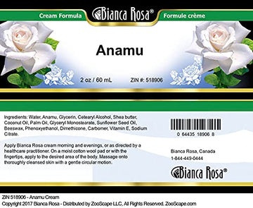 Bianca Rosa Anamu Cream - 2 oz, 2 Pack, Moisturizing Formula