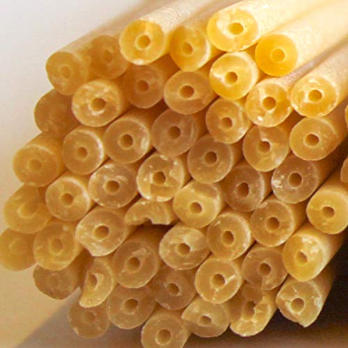 Rustichella D'Abruzzo Bucatini (Pack Of 4), 500G Each - Classic Italian Pasta With A Hole - Perfect For Amatriciana Sauce - Artisan Pasta From Abruzzo