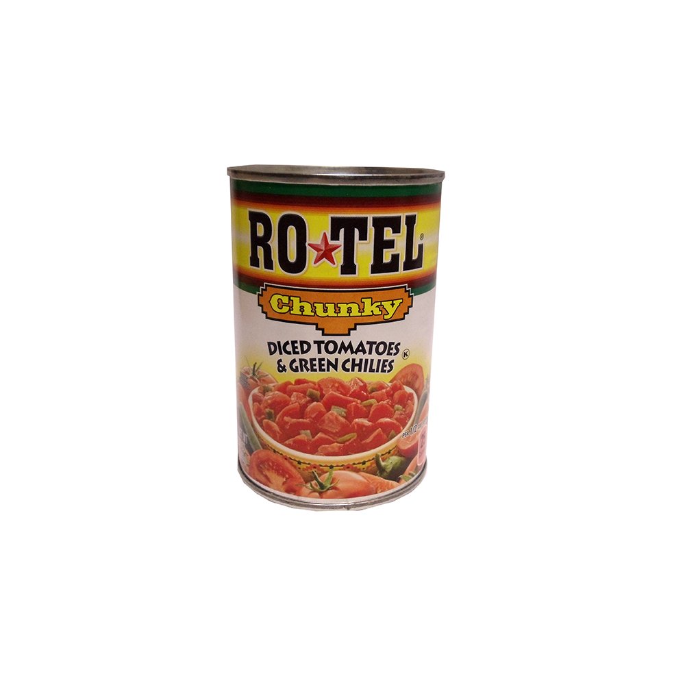 Ro-Tel Chunky Diced Tomatoes And Green Chilies, 10 Oz