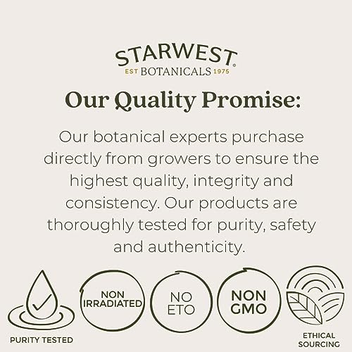 Starwest Botanicals Dandelion Root Raw Cut Organic Eco-Friendly (2.65 oz)