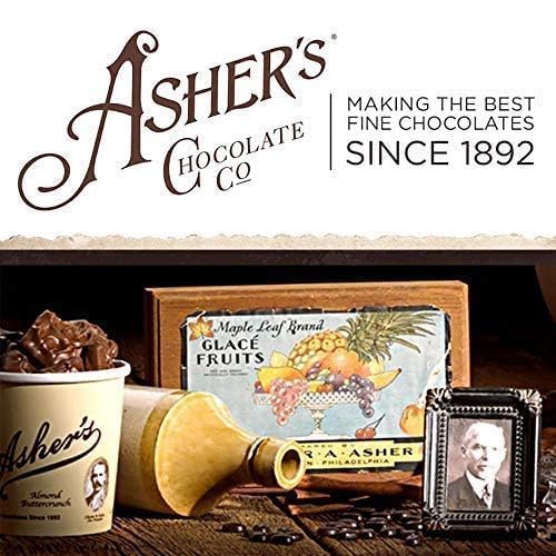 Asher'S Chocolates Sugar Free Chocolate Caramels, Individually Wrapped, 10 Creamy Pieces Of Caramel In Decorative Boxes, Diabeti