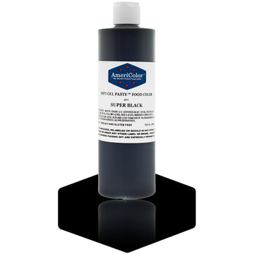 Americolor Soft Gel Paste Food Color, 13.5-Ounce, Super Black