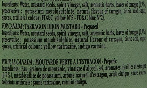 Edmond Fallot Tarragon Dijon Mustard 7.4 Oz