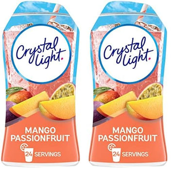 Crystal Light Sugar-Free Zero Calorie Liquid Water Enhancer - Mango Passionfruit Water Flavor Drink Mix (1.62 fl oz Bottle) (Pac