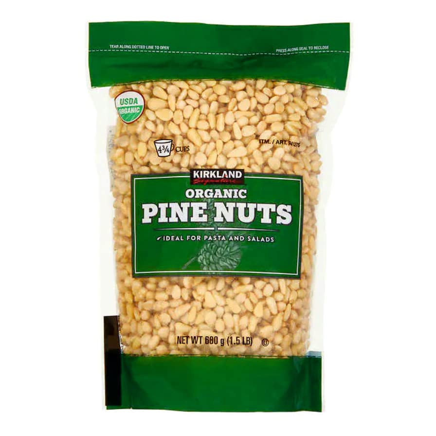 Kirkland Signature Organic Pine Nuts, 680 G