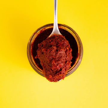 Zwita Spicy Harissa 6Oz | Tunisian Thick Sun Dried Chili Paste | Spicy Yet Doesnt Overwhelm Flavor | Harissa Paste | Sun Dried C