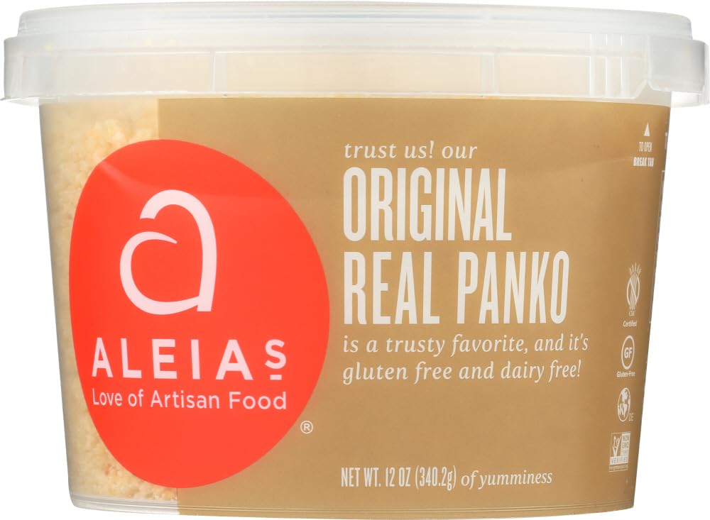 Aleias Gluten-Free Real Panko, Original - Case of 6