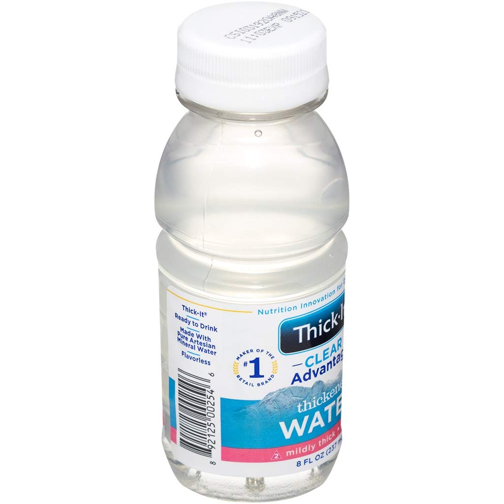 Thick-It Clear Advantage Mildy Thick Water, Nectar Consistency, Ready-to-Drink, Digestible Swallowing Aid, Hydration on the Go,