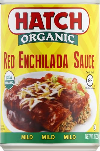Hatch Chili Company Organic Mild Red Enchilada Sauce, 15 Oz (Pack Of 6)