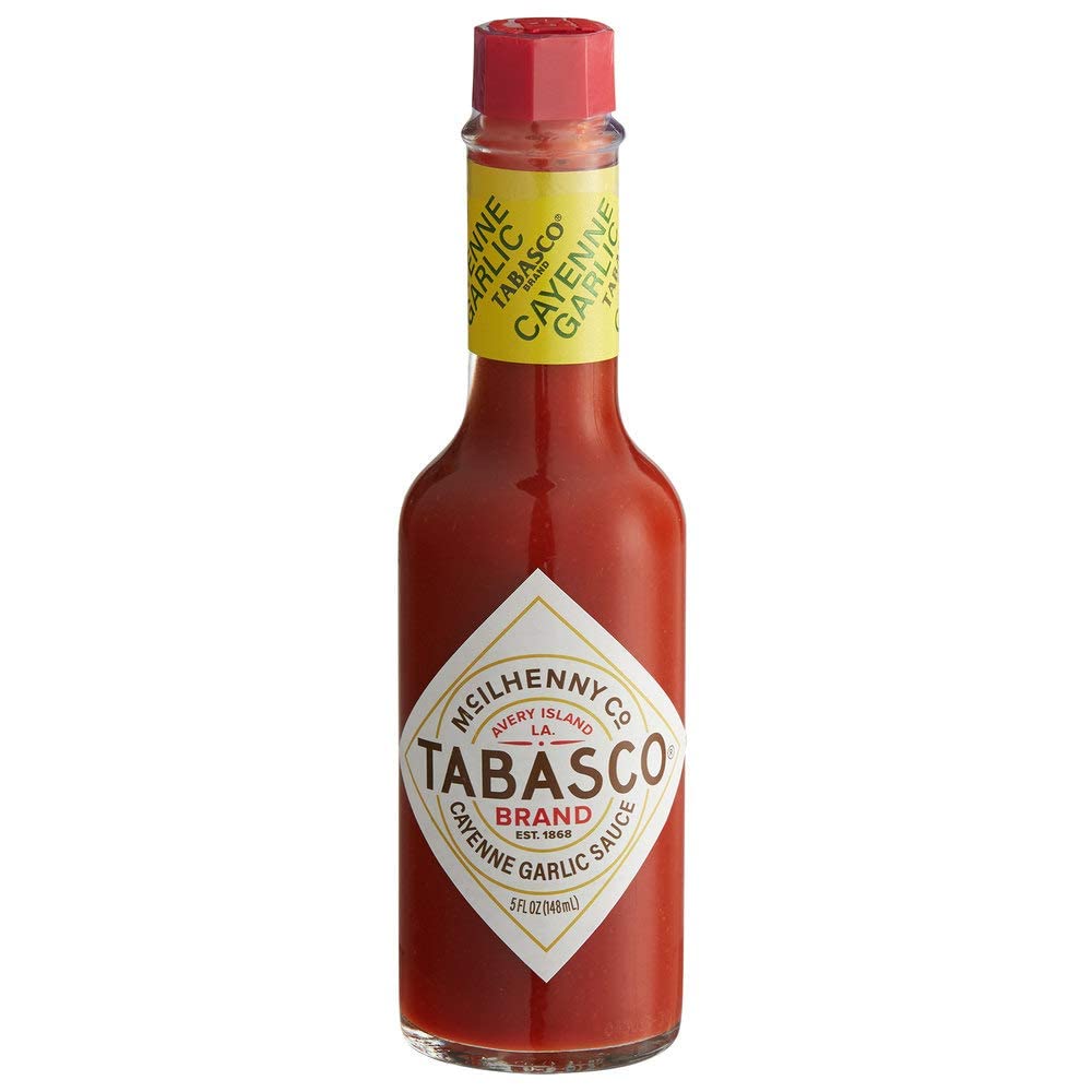 Tabasco Pepper Sauce, Garlic, 5 Ounce