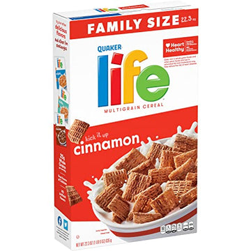 Life Cinnamon Cereal, 22.3Oz Box