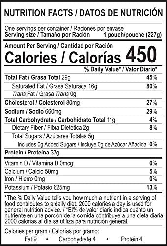 Chata Pork Crackling Salsa Verde Pouch | Tasty Pork In Flavorful Green Sauce | Ready-To-Eat | No Gluten + Preservatives | Keto F