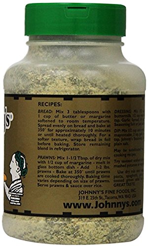 Johnny'S Garlic Spread And Seasoning, 18 Ounce