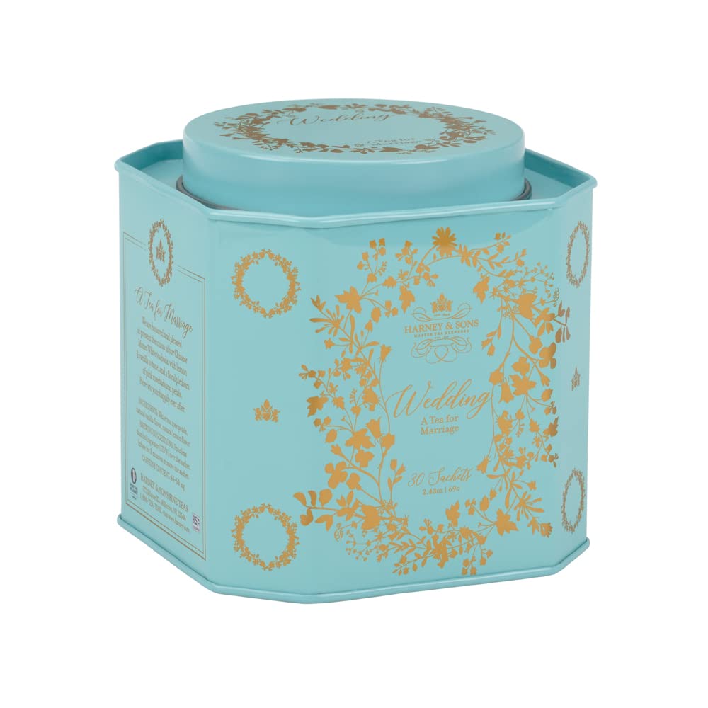 Harney & Sons Wedding Tea, A Tea For Marriage, 30Ct Tin