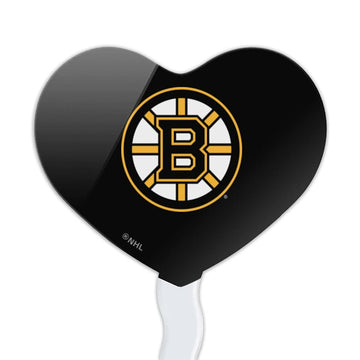 GRAPHICS & MORE Boston Bruins Logo Cupcake Picks Set of 6, Multi Color Decoration