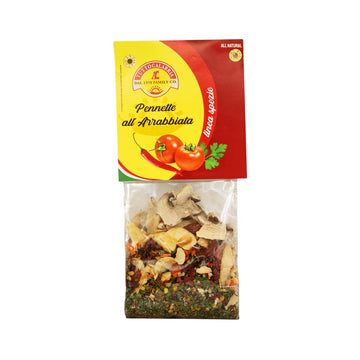 Arrabbiata Sauce Seasoning, (2.1 oz) Spicy Italian Arrabbiata, Add oil to pan, heat, mix in seasoning, and then toss with your f