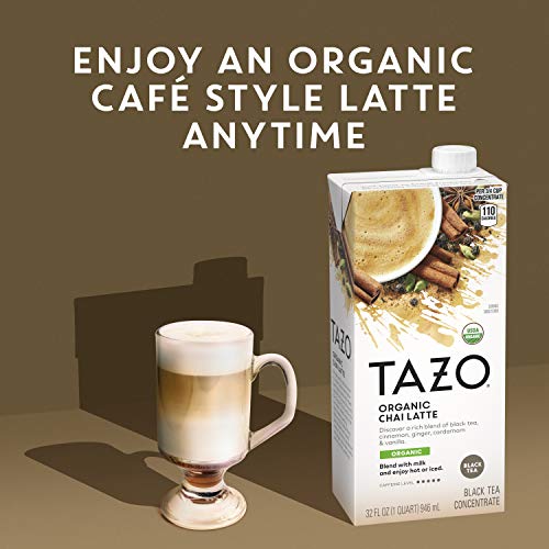Tazo Tea Organic Chai Concentrate, 32 Oz