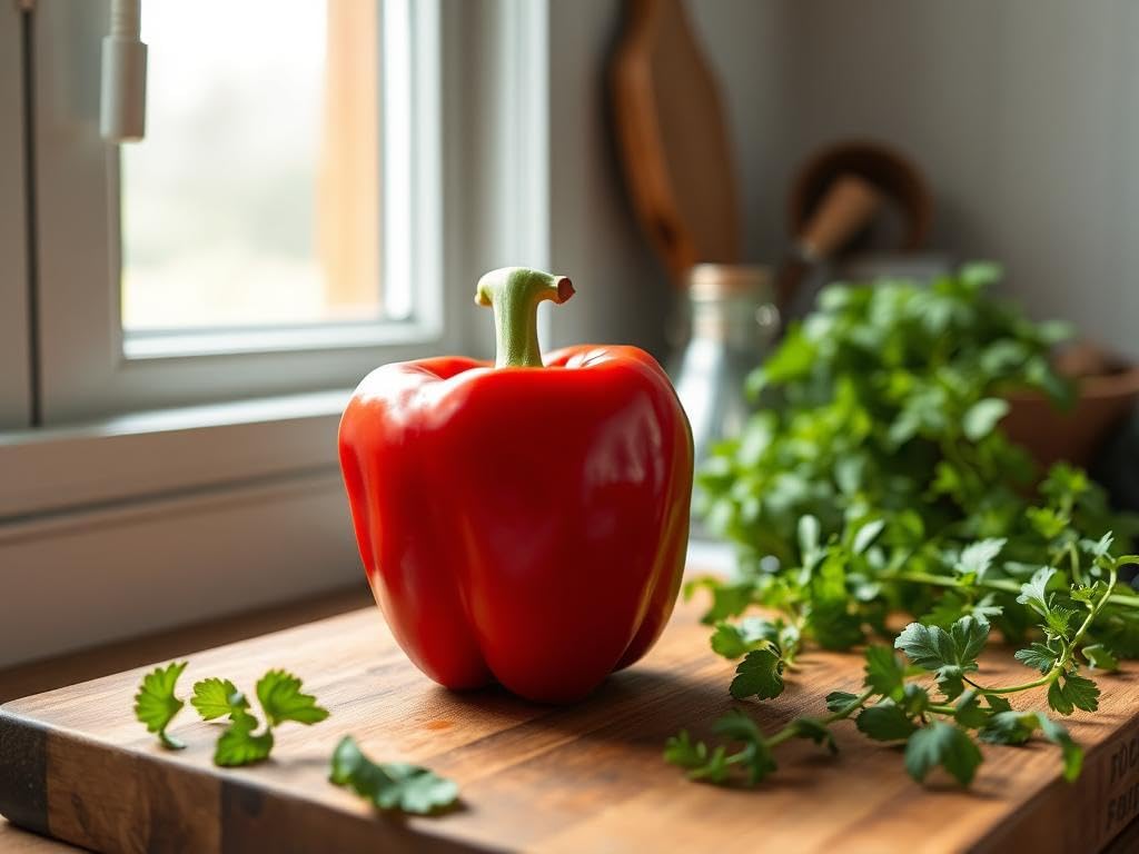 Organic Red Bell Pepper